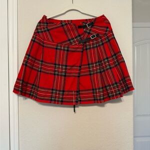 Stuart Tartan Kilted Skirt